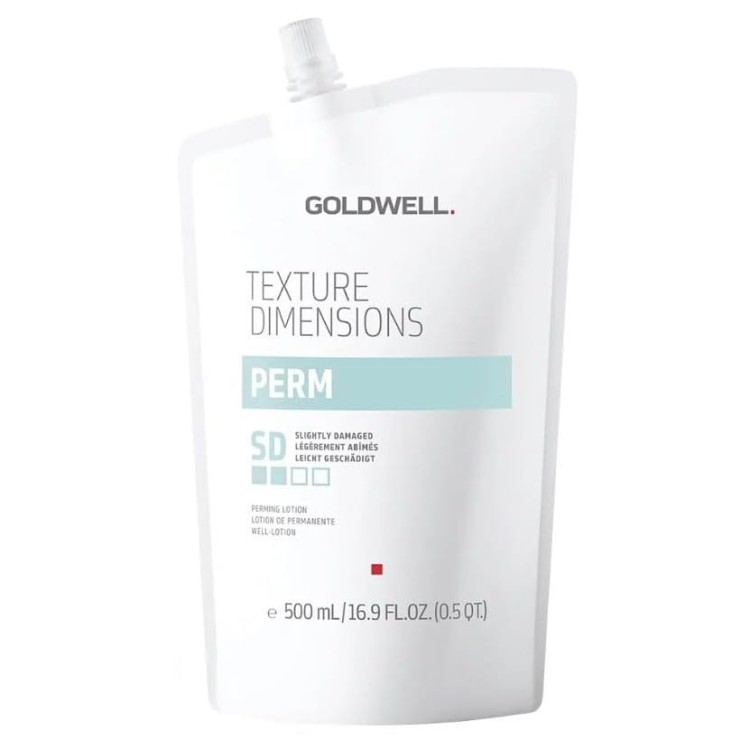 Goldwell Texture Dimensions Perm SD Slightly Damage - Lotion do Trwałej Ondulacji - Włosy Lekko Zniszczone 500ml.webp