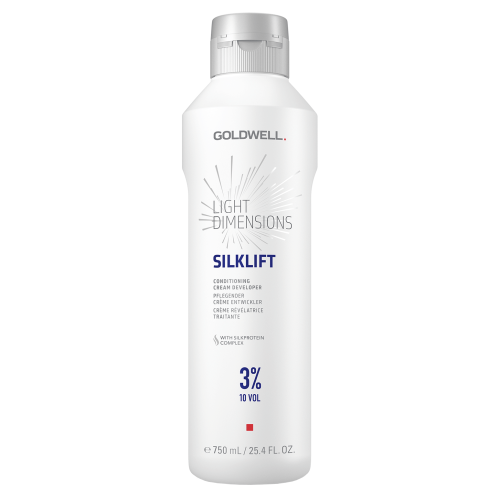 Goldwell Light Dimensions SilkLift Cream Developer - Pielęgnacyjny Loton w Kremie - 3% - 750ml.webp