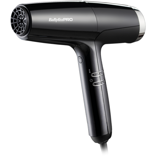 BaByliss PRO Falco Black&Silver - Ultracicha Suszarka do Włosów + Dyfuzor - 2000W - BAB8550BE.png