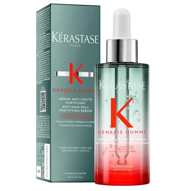 Kérastase Genesis Homme Sérum Anti-Chute Fortifiant - Serum dla Mężczyzn do Włosów  ze Skłonnością do Wypadania-  90ml  1.jpg
