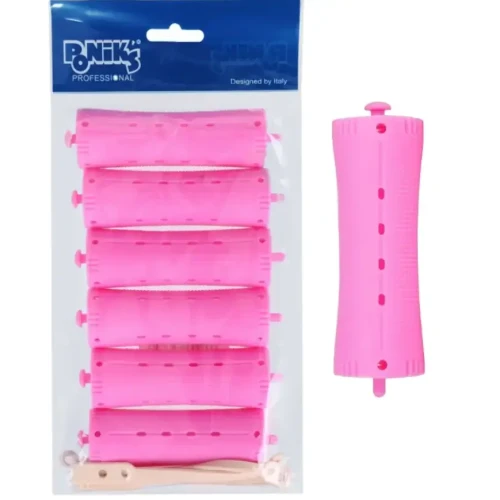 Poniks CW013 - Wałki do Trwałej Ondulacji z Silkonowymi Gumkami - ∅ 28mm XL - 6 szt..webp