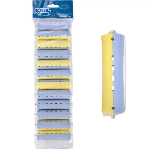 Poniks CW009T - Wałki do Trwałej Ondulacji z Silkonowymi Gumkami - ∅ 22mm - 12 szt..webp