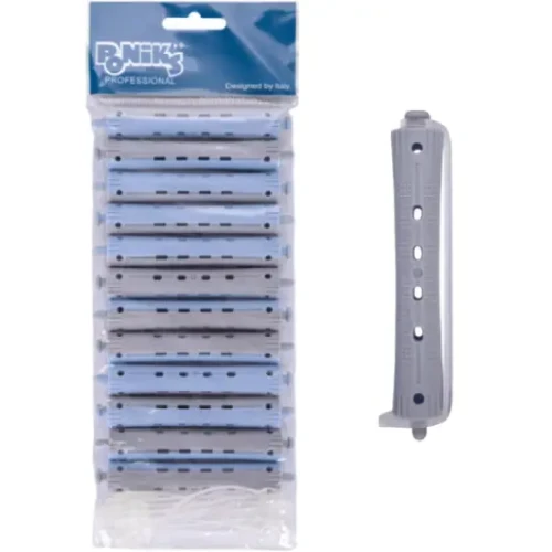 Poniks CW006T - Wałki do Trwałej Ondulacji z Silkonowymi Gumkami - ∅ 13mm - 12 szt..webp