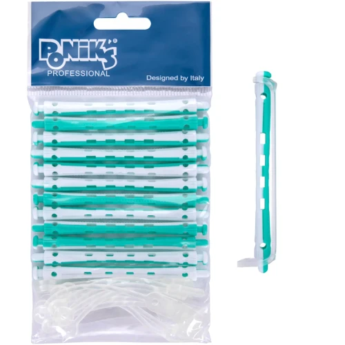 Poniks CW001T - Wałki do Trwałej Ondulacji z Silkonowymi Gumkami - ∅ 6mm - 12 szt..webp