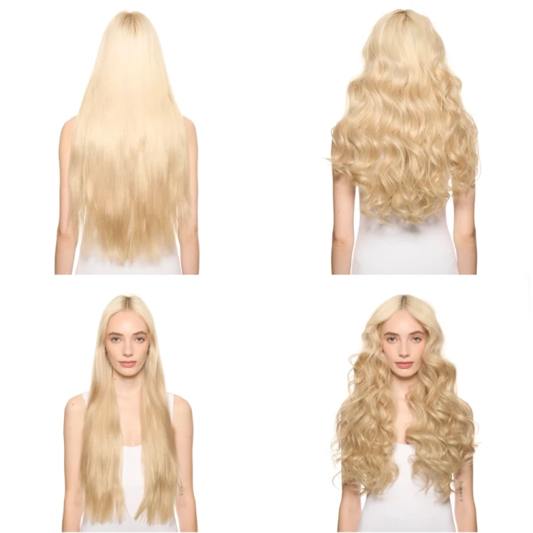 LOreal Tecni Art Flex Pli - Termoutrwalający Spray Modelujący 190 ml (PLI) przed i po.webp