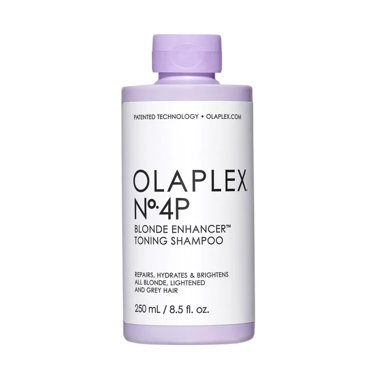 OLAPLEX No. 4P Blonde Enhancer Toning Shampoo - Regenerujący Szampon Tonizujący do Włosów Blond 250ml.webp