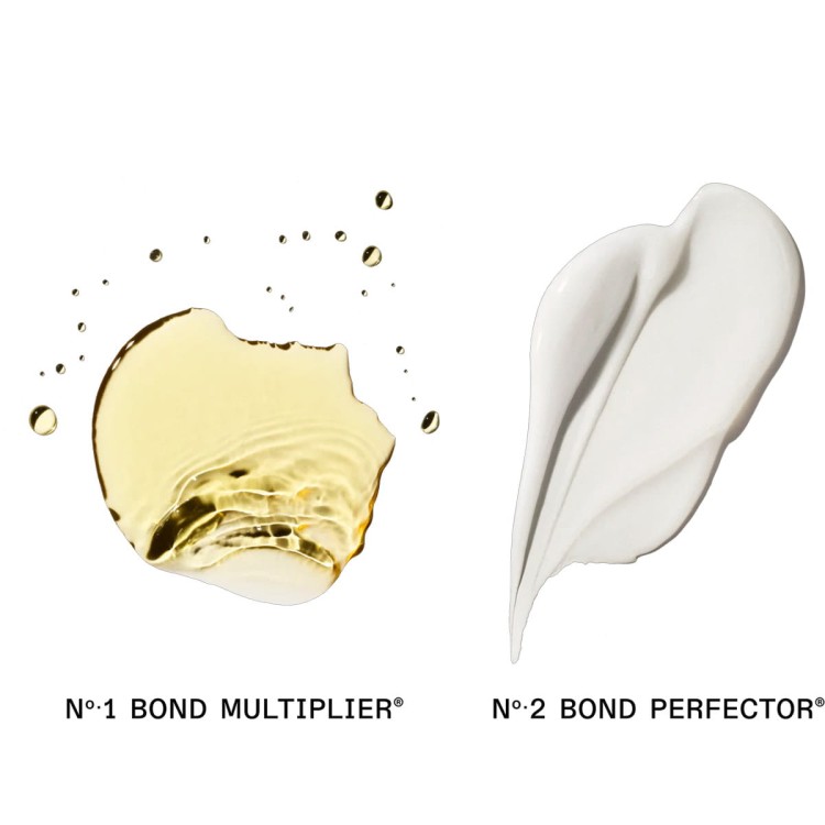 OLAPLEX Salon Intro Kit No.1 & No.2 - Zestaw Odbudowujący - Bond Multiplier 525ml + 2x Bond Perfector 525ml konsystencja.jpg
