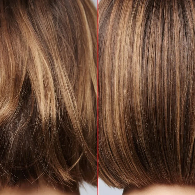 OLAPLEX No. 5 Moisturize & Mend Leave-In Conditioner - Odżywka Bez Spłukiwania do Włosów Zniszczonych 100ml efekt.jpg