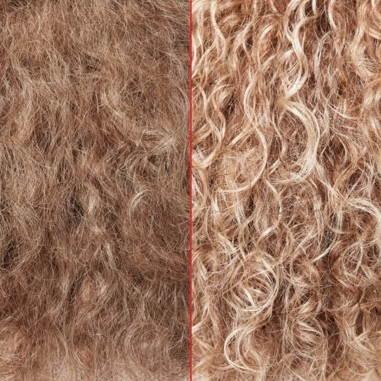 Olaplex No. 6 Bond Smoother Leave-In Treatment - Odbudowujący Krem do Stylizacji Bez Spłukiwania 100ml efekty.jpg