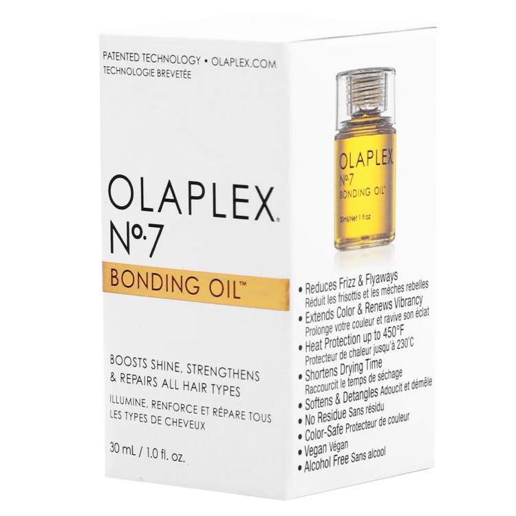 OLAPLEX No. 7 Bonding Oil - Olejek Regenerujący do Włosów Zniszczonych 30ml opakowanie.jpg