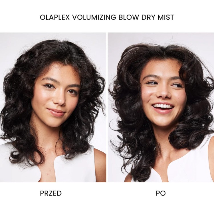 OLAPLEX Volumizing Blow Dry Mist - Mgiełka do Stylizacji Zwiększająca Objętość Włosów 150ml efekty.jpg