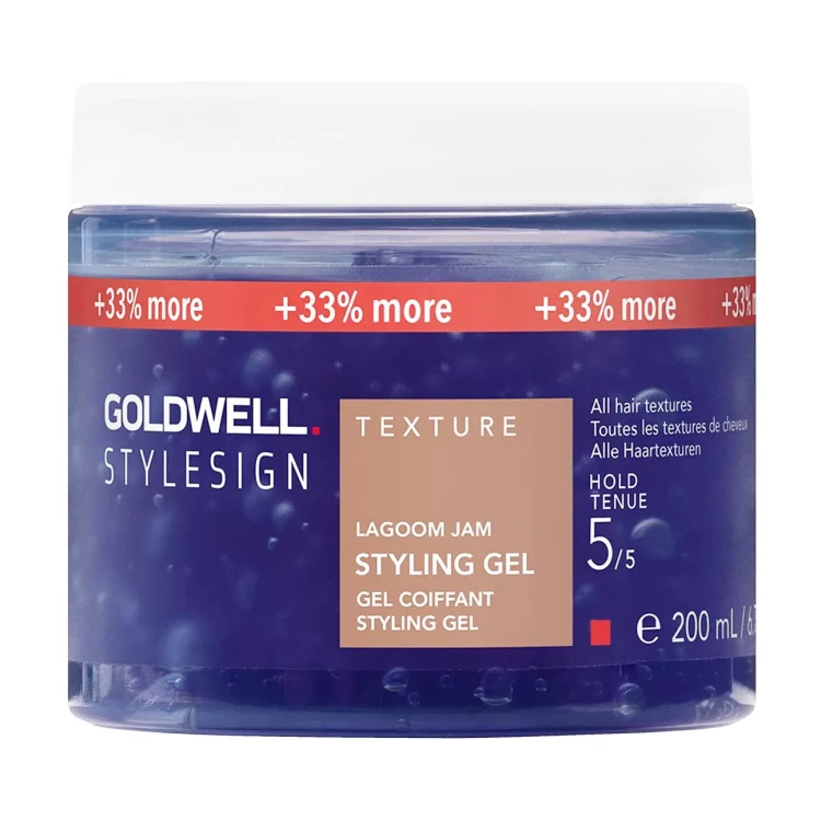 Goldwell StyleSign Texture Lagoom Jam 5 - Mocny Żel do Stylizacji Włosów 200ml.webp