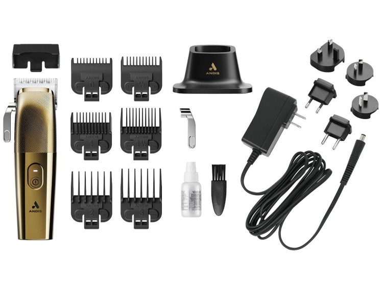 Andis Envy II Gold - Bezprzewodowa Maszynka do Włosów z Opcją dla Leworęcznych 4.jpg