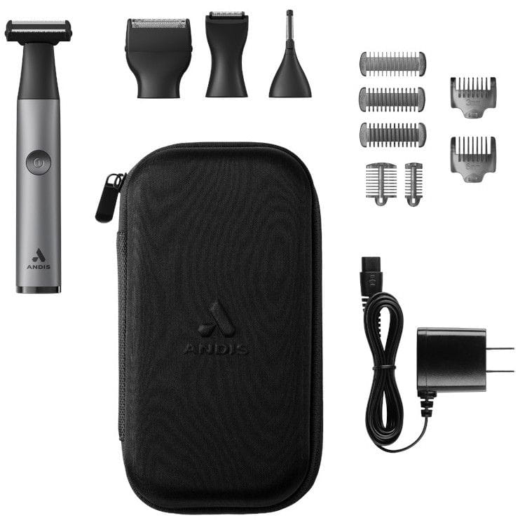 Andis InEdge Li Cordless - Bezprzewodowy Trymer 4 w 1 do Brody, Wąsów, Ciała i Brwi akcesoria.jpg