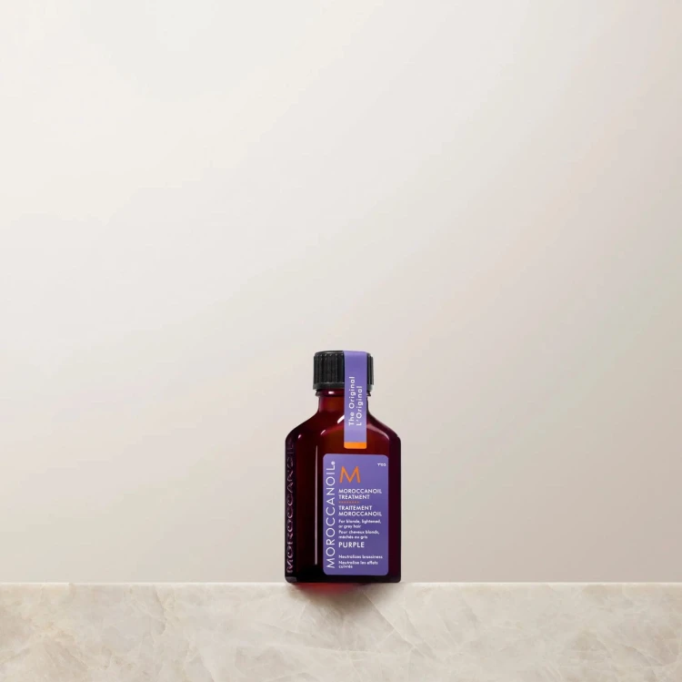 Moroccanoil Oil Treatment Purple - Naturalny Olejek Arganowy z Fioletowym Pigmentem do Włosów Blond 25ml.jpg