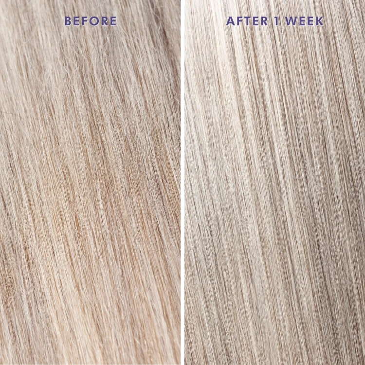 Moroccanoil Oil Treatment Purple - Naturalny Olejek Arganowy z Fioletowym Pigmentem do Włosów Blond efekty.webp