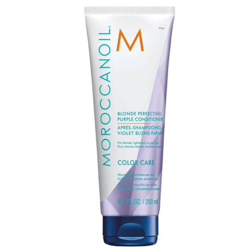 Moroccanoil Blonde Perfecting Purple Conditioner - Odżywka do Blondów Neutralizująca Żółte Odcienie 200ml.png