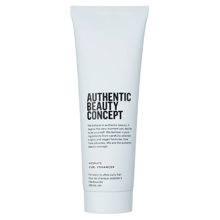 Authentic Beauty Concept Hydrate Curl Enhancer- Nawilżający Żel do Włosów Kręconych i Falowanych 250ml Definiuje Skręt Loków.jpg