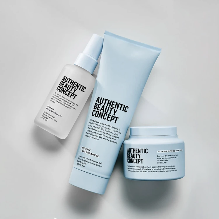 Authentic Beauty Concept Hydrate Curl Enhancer- Nawilżający Żel do Włosów Kręconych i Falowanych 250ml seria.jpg