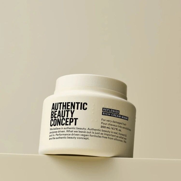 Authentic Beauty Concept Replenish Rich Cream Mask - Intensywna Kremowa Maska Odbudowująca do Włosów Zniszczonych 200ml.jpg