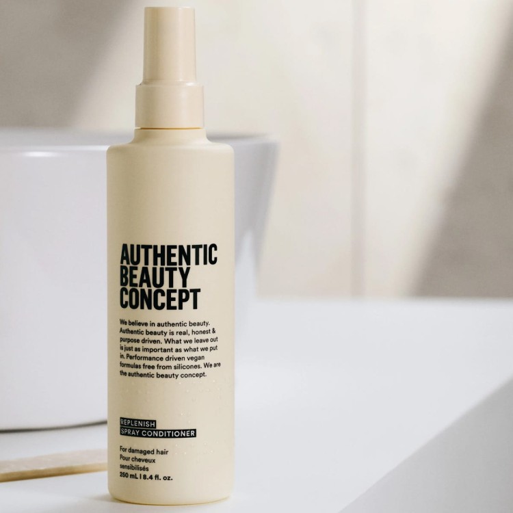 Authentic Beauty Concept Replenish Spray Conditioner - Odbudowująca Odżywka w Sprayu do Włosów Łamliwych 250ml.jpg
