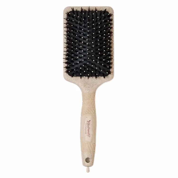 Biofriendly Paddle Brush Nylon & Boar - Płaska Szczotka z Włosiem Dzika do Rozczesywania Włosów.webp