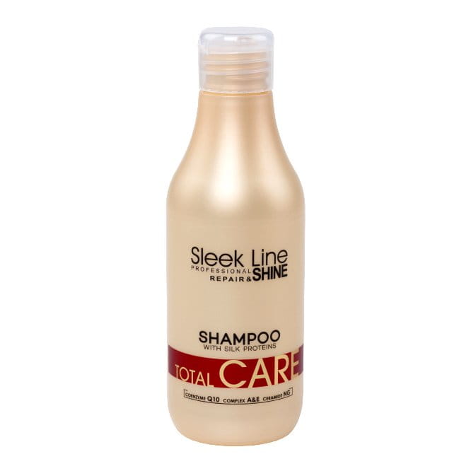 Stapiz Sleek Line Total Care Shampoo - Szampon do Włosów Suchych i Uwrażliwionych 300ml.jpg