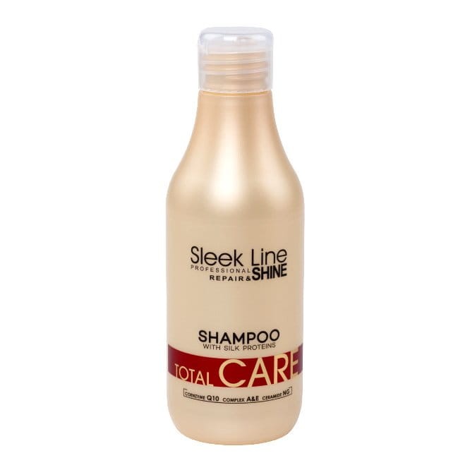 Stapiz Sleek Line Total Care Shampoo - Szampon do Włosów Suchych i Uwrażliwionych 300ml.jpg