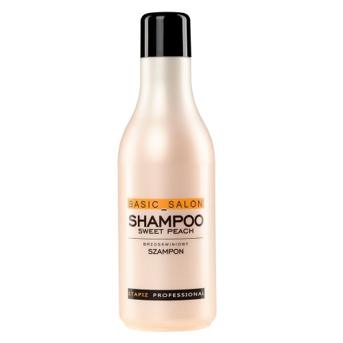 Stapiz Basic Salon Sweet Peach Shampoo- Szampon Brzoskwiniowy 1000 ml.jpg