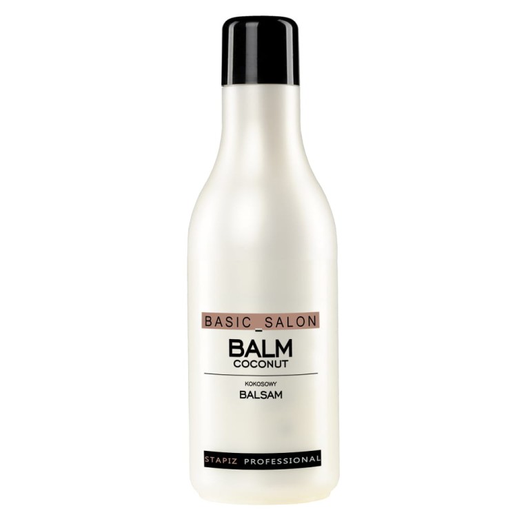 Stapiz Basic Salon Coconut Balm - Wzmacniający BalsamKokosowy 1000 ml.jpg