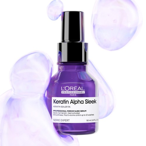 LOréal Professionnel Keratin Alpha Sleek Mirror Sleek Serum - Serum Wygładzające do Włosów 50ml.jpg