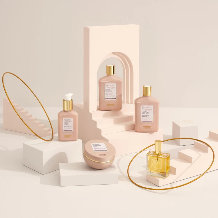 Alfaparf Lisse Design Keratin Therapy The Oil - Keratynowy Olejek do Włosów 50ml kolekcja.jpg