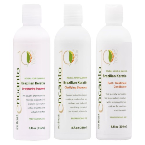 Encanto do Brasil - Zestaw do Keratynowego Prostowania Włosów 3x236ml.jpg