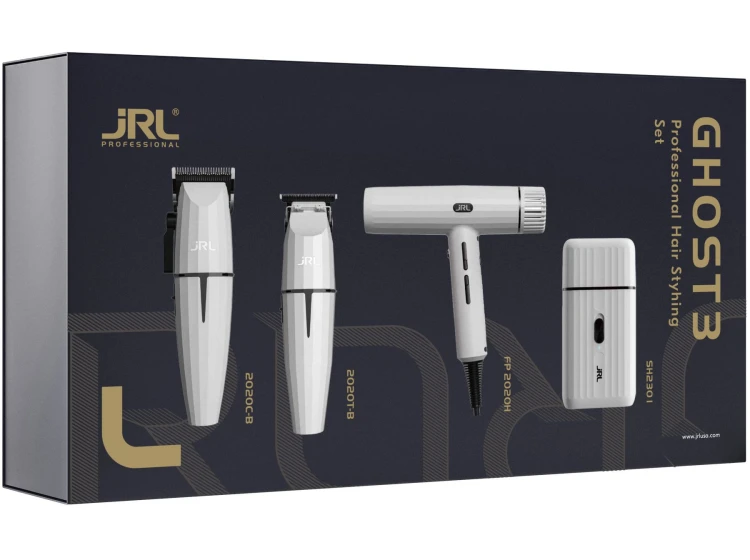 JRL GHOST 3 zestaw maszynka trymer golarka suszarka.jpg