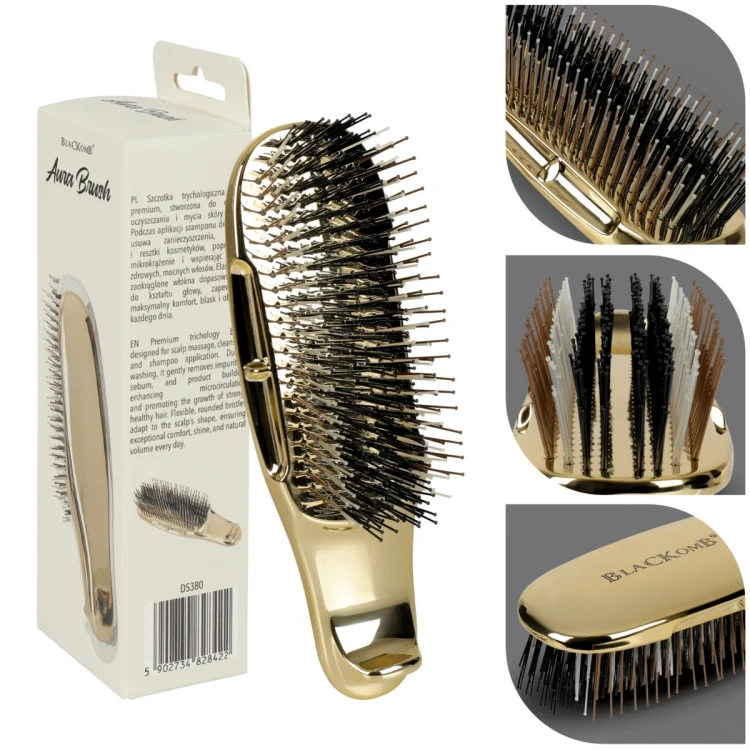 Szczotka trychologiczna poniks blackkomb DS380.webp