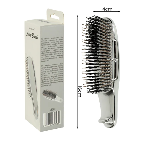 Szczotka trychologiczna poniks blackkomb DS381_wymiary.webp