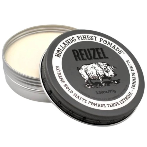 Reuzel Extreme Hold Matte Pomade – Ektremalnie Mocna Pomada z Matowym Wykończeniem 95g.jpg