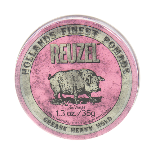 Reuzel Pink Grease Heavy Hold Piglet Pomade – Profesjonalna Pomada – B. Mocny Chwyt i Średni Połysk 35g.png