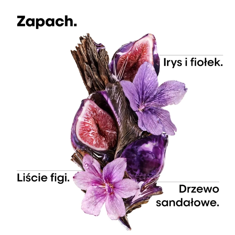 LOréal Professionnel Keratin Alpha Sleek Mask - Maska Wygładzająca do Włosów Niezdyscyplinowanych 250ml nuty zapachowe.jpg