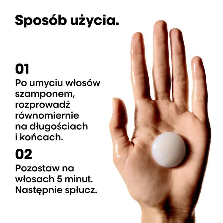 LOréal Professionnel Keratin Alpha Sleek Mask - Maska Wygładzająca do Włosów Niezdyscyplinowanych 250ml sposób użycia.jpg