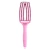 Olivia Garden Finger Brush Combo M Pink Tokyo - Średnia Szczotka do Rozczesywania i Masażu.webp