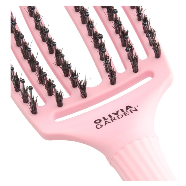 Olivia Garden Finger Brush Combo M Jaipur Rose - Średnia Szczotka do Rozczesywania i Masażu 1.jpg