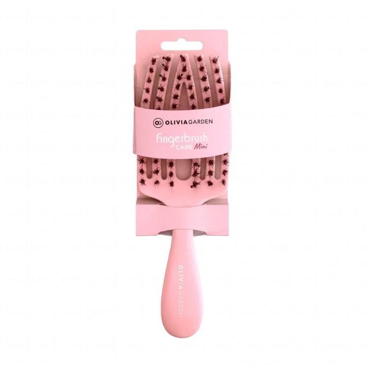 Olivia Garden Finger Brush COMBO MINI Care Kids Pink - Szczotka do Rozczesywania dla Dzieci Opakowanie.webp