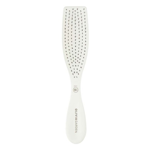 Olivia Garden Essential Style Wet Fine Ice White - Szczotka Rozplątująca do Włosów Cienkich.jpg