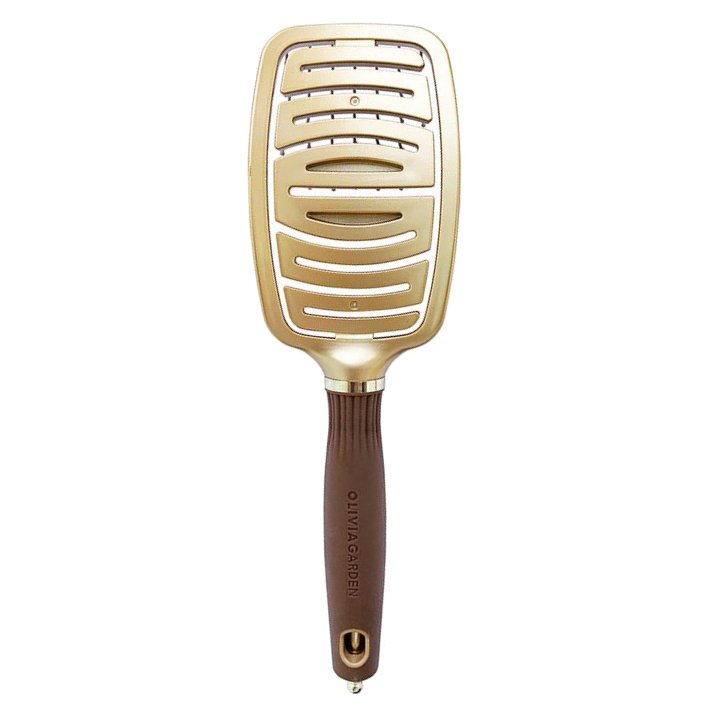 Olivia Garden Expert Care Flex Nylon Bristles Gold&Brown - Szczotka do Rozczesywania i Modelowania tył.jpg