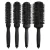 ZESTAW - 4 Profesjonalne Szczotki Olivia Garden Blowout Speed XL Black Label Wavy Bristles - 25 mm _ 35 mm _ 45 mm _ 55 mm.webp