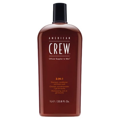 American Crew 3-in-1 - Szampon Odżywka i Żel pod Prysznic w Jednym 1000 ml.jpg