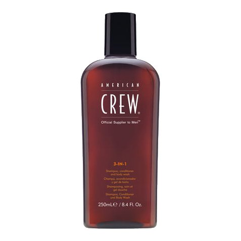 American Crew 3-in-1 - Szampon Odżywka i Żel pod Prysznic w Jednym 250 ml.jpg