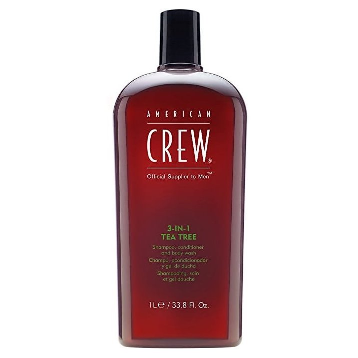 American Crew 3-in-1 Tea Tree - Szampon Odżywka i Żel pod Prysznic w Jednym 1000 ml.jpg