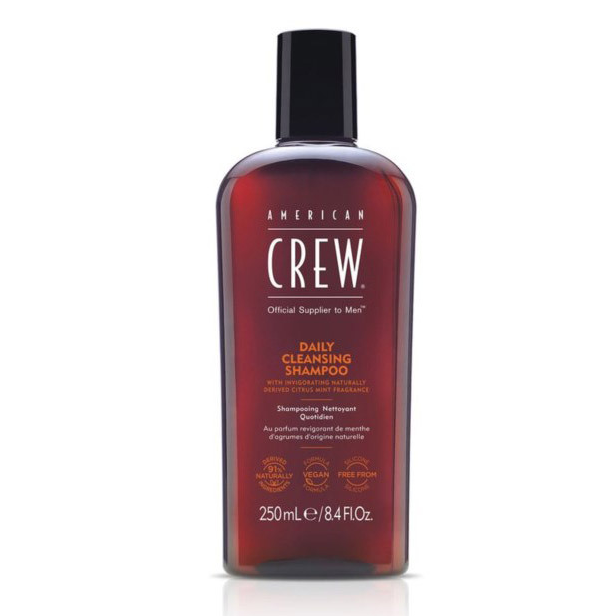 American Crew Classic Daily Cleansing Shampoo - Szampon Głęboko Oczyszczający do Codziennej Pielęgncji 250ml.webp
